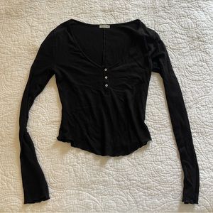 Free People henley tee